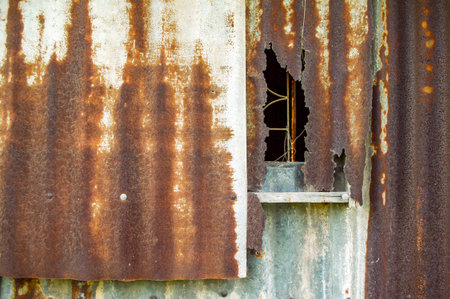 Rusty metal textureの写真素材