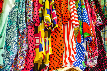fabric blankets for backgroundの写真素材