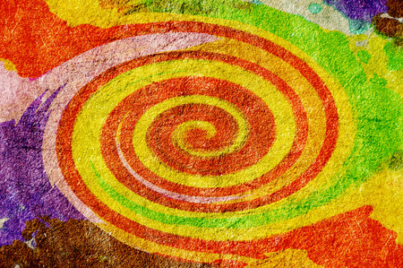 colorful abstract grunge backgroundの写真素材