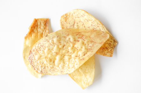 Cassava fried slice (Thailand dessert)