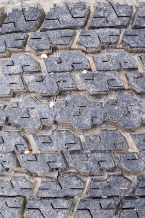 old tire wheel texture abstract