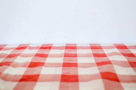 Tablecloth fabricの写真素材