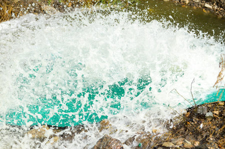 Pump water in country Thailand