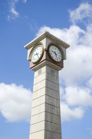Clock Tower in garden at Thailandのeditorial素材