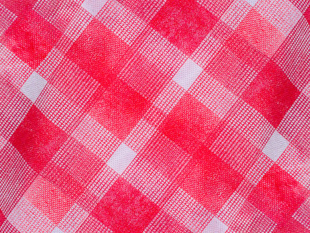 art red grunge fabric texture backgroundの写真素材