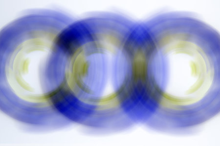 art blue circle abstract pattern illustration backgroundの写真素材