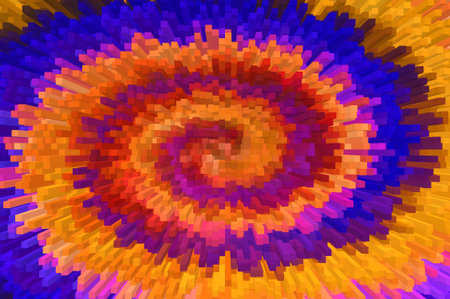 abstract colorful radiate texture Illustration