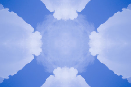 art blue abstract pattern backgroundの写真素材