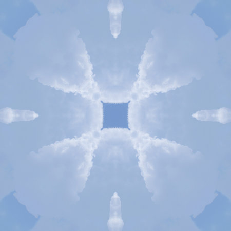 art blue abstract pattern backgroundの写真素材