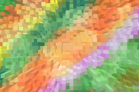 blocks colorful abstract backgroundの写真素材