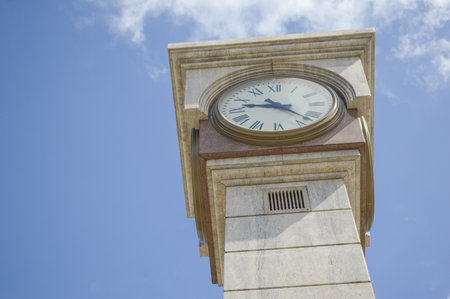 Clock Tower in garden at Thailandのeditorial素材