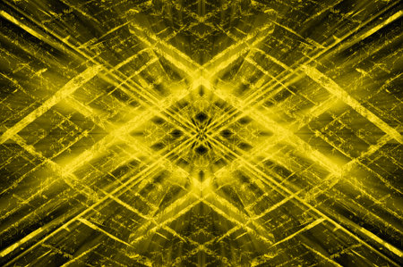 art grunge yellow light abstract pattern illustration backgroundの写真素材