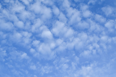 blue sky and white cloud
