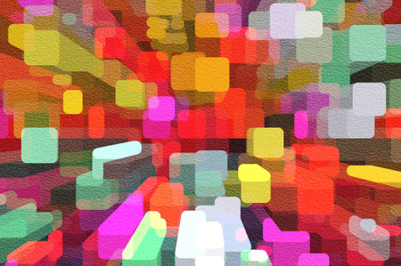 art grunge colorful abstract texture illustration backgroundの写真素材