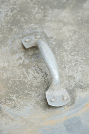 The Handle aluminum of jar lidの写真素材