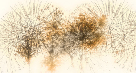 art grunge brown abstract pattern illustration backgroundの写真素材