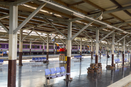 train station in bangkok Thailandのeditorial素材