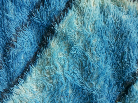 Blue fabric texture