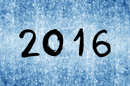 Happy new year celebration 2016  illustration background