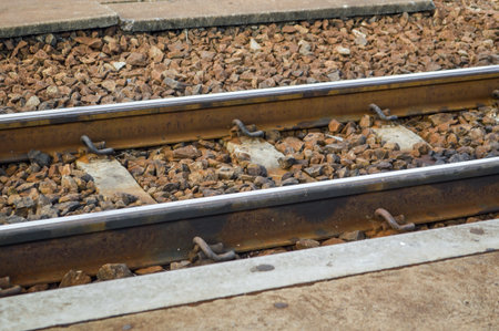 railway in country Thailandの写真素材