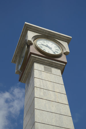 Clock Tower in garden at Thailandのeditorial素材