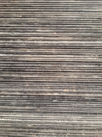 close up old dirty tile roof textureの写真素材