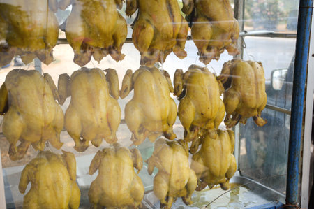 chicken boiled thailand food styleの写真素材