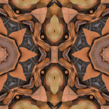art grunge brown abstract pattern illustration backgroundの写真素材