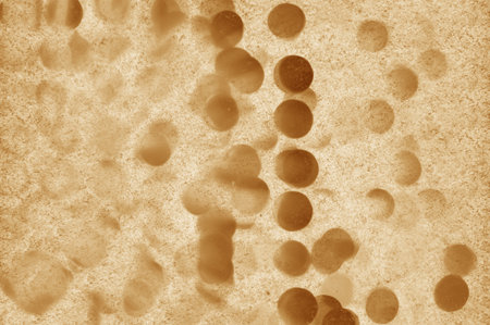 art grunge brown ragged abstract pattern illustration backgroundの写真素材