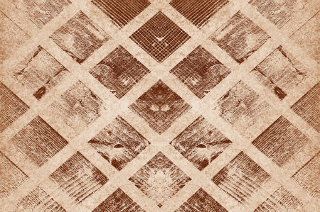 art grunge brown abstract pattern illustration backgroundの写真素材