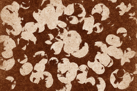 art grunge brown ragged abstract pattern background