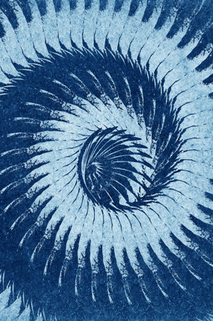 art grunge blue swirl pattern illustration backgroundの写真素材