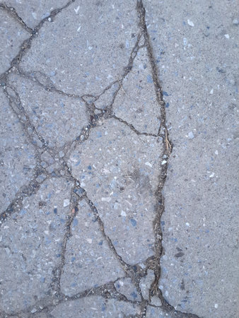 crack cement floor textureの写真素材