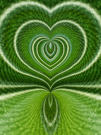 art grunge green heart pattern illustration backgroundの写真素材