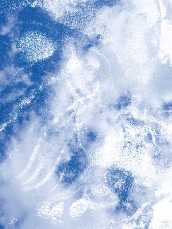 art grunge blue abstract pattern illustration backgroundの写真素材