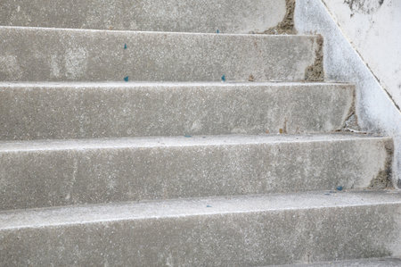 staircase cementの写真素材