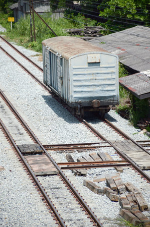 railway in country Thailandの写真素材