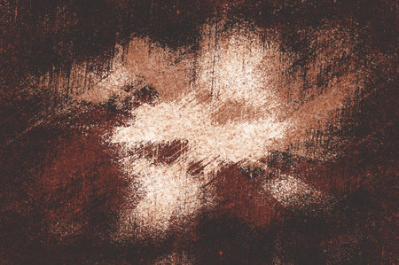 art grunge brown ragged abstract pattern illustration background
