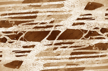 art grunge brown abstract pattern illustration background