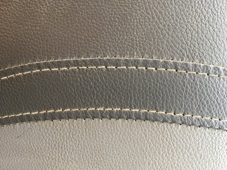 gray leather textures for backgroundの写真素材