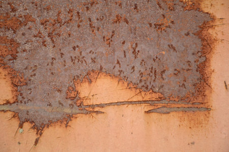 rusty wall texture for backgroundの写真素材