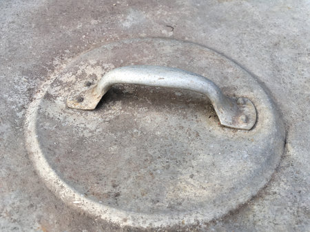 the handle aluminum of jar lidの写真素材