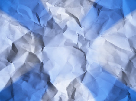 crumpled paper textureの写真素材