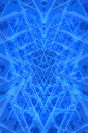 art blue color abstract pattern illustration backgroundの写真素材