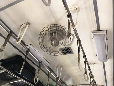 fan on the ceiling train
