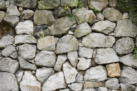 rock wall textureの写真素材