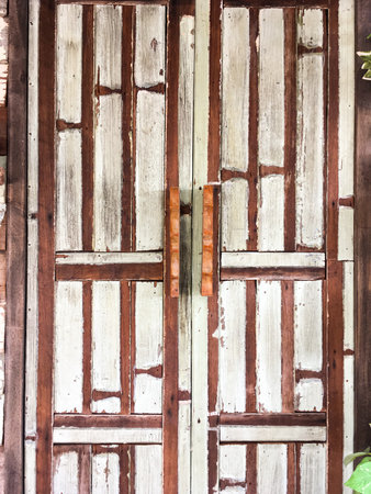 old wood door textureの写真素材