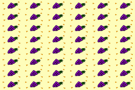 grape fruit pattern backgroundの写真素材