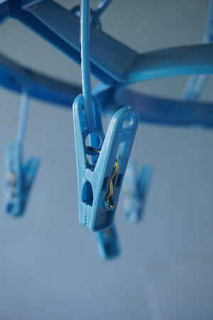 close up of clothes peg