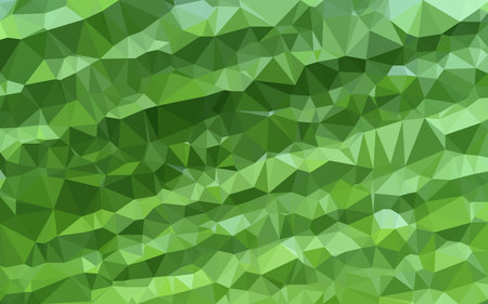 art green color polygon abstract pattern illustration backgroundの写真素材